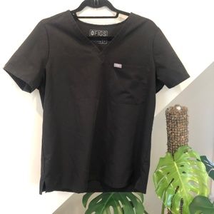 Black Figs Scrub Top